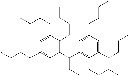 3,3'-Propylidenebis(1,2,5-tributylbenzene) Struktur