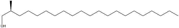 [S,(-)]-2-Methyl-1-henicosanol Struktur