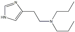 4-(2-Dipropylaminoethyl)-1H-imidazole Struktur