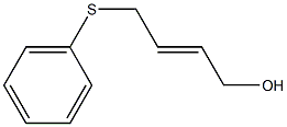 4-Phenylthio-2-buten-1-ol Struktur