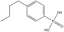 4-Butylphenylphosphonic acid Struktur