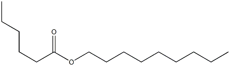 Caproic acid nonyl ester Struktur