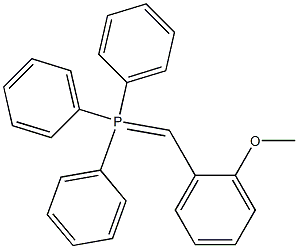 2-Methoxybenzylidenetriphenylphosphorane Struktur