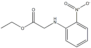 N-(2-Nitrophenyl)glycine ethyl ester Struktur