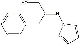 2-Pyrrolizino-3-phenyl-1-propanol Struktur