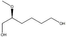 [S,(-)]-2-Methoxy-1,6-hexanediol Struktur