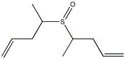 Allylethyl sulfoxide Struktur