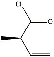 [R,(-)]-2-Methyl-3-butenoic acid chloride Struktur