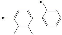 2,3-Dimethyl-1,1'-biphenyl-2',4-diol Struktur