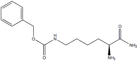 N6-(Benzyloxycarbonyl)-L-lysinamide Struktur