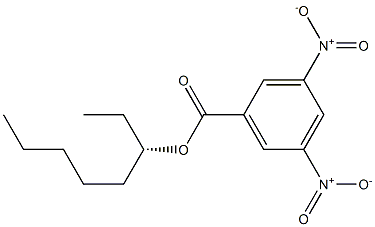 (+)-3,5-Dinitrobenzoic acid (S)-1-ethylhexyl ester Struktur