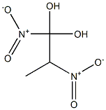 1,2-Dinitro-1,1-propanediol Struktur