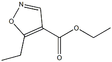 5-Ethylisoxazole-4-carboxylic acid ethyl ester Struktur