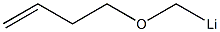 3-Butenyloxymethyllithium Struktur