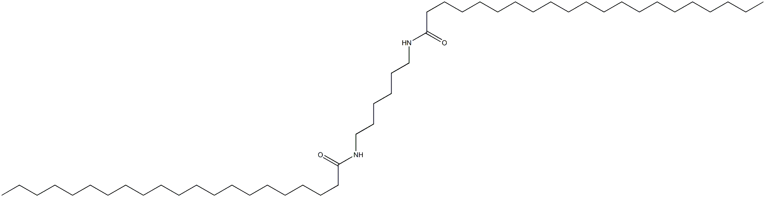 N,N'-(1,6-Hexanediyl)bis(henicosanamide) Struktur