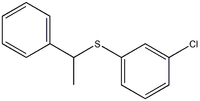 1-(Phenyl)-1-(3-chlorophenylthio)ethane Struktur