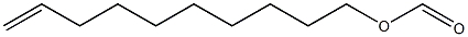 Formic acid 9-decenyl ester Struktur