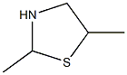 2,5-Dimethylthiazolidine Struktur