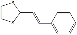 Cinnamaldehyde ethane-1,2-diyl dithioacetal Struktur