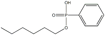 Phenylphosphonic acid hexyl ester Struktur