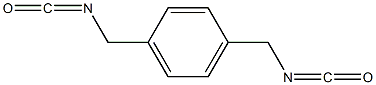 [(1,4-Phenylene)bismethylene]diisocyanate Struktur