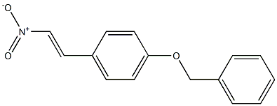 1-(2-Nitroethenyl)-4-(benzyloxy)benzene Struktur