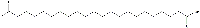 22-オキソトリコサン酸 化學(xué)構(gòu)造式