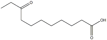 9-Oxoundecanoic acid Struktur