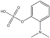 Sulfuric acid [2-(dimethylamino)phenyl] ester Struktur