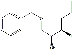 (2S,3R)-1-(Benzyloxy)-3-iodohexan-2-ol Struktur