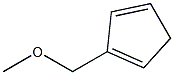 2-(Methoxymethyl)-1,3-cyclopentadiene Struktur