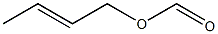 Formic acid 2-butenyl ester Struktur