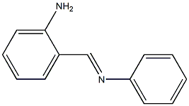 2-(Phenyliminomethyl)aniline Struktur