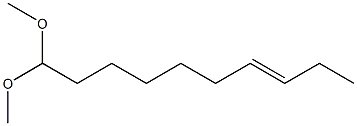 7-Decenal dimethyl acetal Struktur