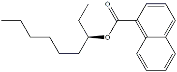 (+)-1-Naphthoic acid [(R)-nonane-3-yl] ester Struktur