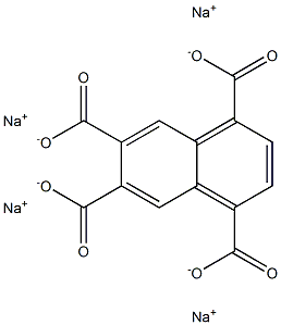 1,4,6,7-Naphthalenetetracarboxylic acid tetrasodium salt Struktur