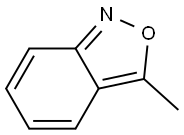 3-Methyl-2,1-benzisoxazole Struktur