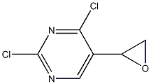 2,4-Dichloro-5-(oxiran-2-yl)pyrimidine Struktur