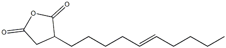 2-(5-Decenyl)succinic anhydride Struktur