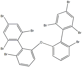 (2,4,6-Tribromophenyl)(3-bromophenyl) ether Struktur