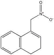 1-(Nitromethyl)-3,4-dihydronaphthalene Struktur