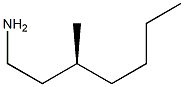 [S,(-)]-3-Methylheptylamine Struktur