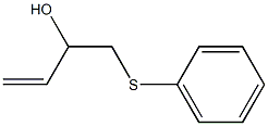 4-Phenylthio-1-buten-3-ol Struktur