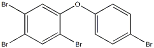 2,4,5-Tribromophenyl 4-bromophenyl ether Struktur