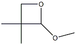 2-Methoxy-3,3-dimethyloxetane Struktur