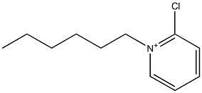 1-Hexyl-2-chloropyridinium Struktur