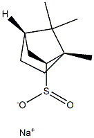 (1S,2S,4S)-1,7,7-Trimethylnorbornane-2-sulfinic acid sodium salt Struktur