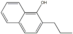 2-Propyl-1-naphthol Struktur