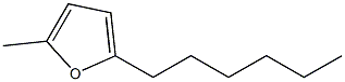 5-Hexyl-2-methylfuran Struktur