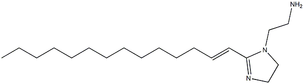 1-(2-Aminoethyl)-2-(1-tetradecenyl)-2-imidazoline Struktur